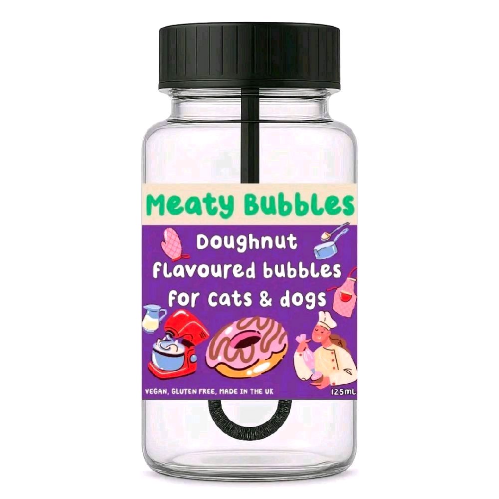 Meaty Licks Flavoured Bubbles for Cats & Dogs 125ml