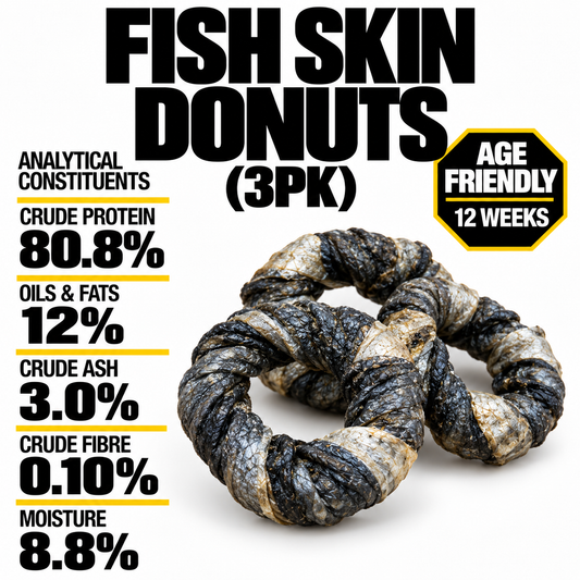 Cod Skin Donuts (3 Pack)