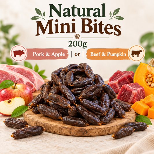 Natural Mini Bites Dog Treats 200g