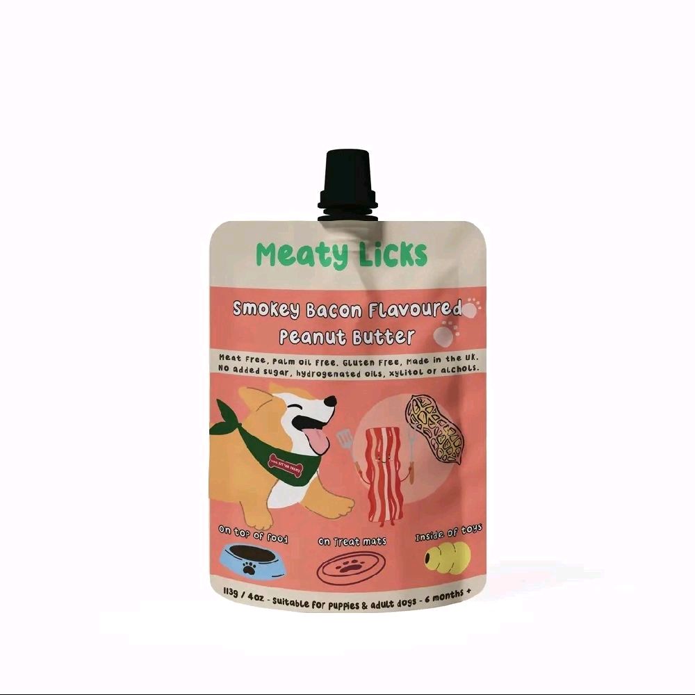 Meaty Licks Flavoured Peanut Butter for Dogs