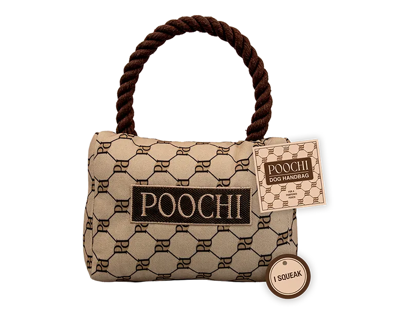 Luxury Handbag Dog Toy