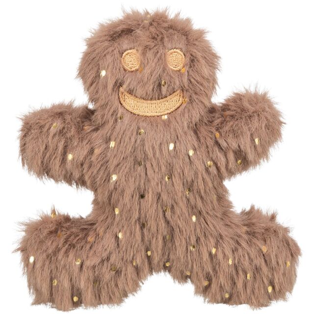Trixie Christmas Gingerbread Plush Cat Toy