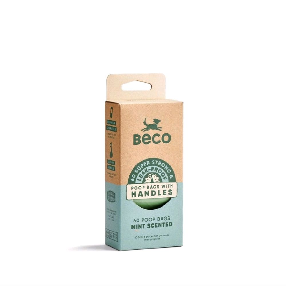 Beco Dog Poo Bags Mint Scented