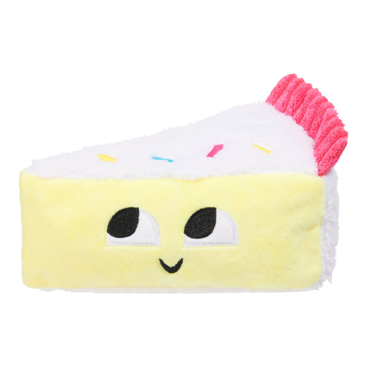 Bark Dog Toy Vanilla Squeak Cake