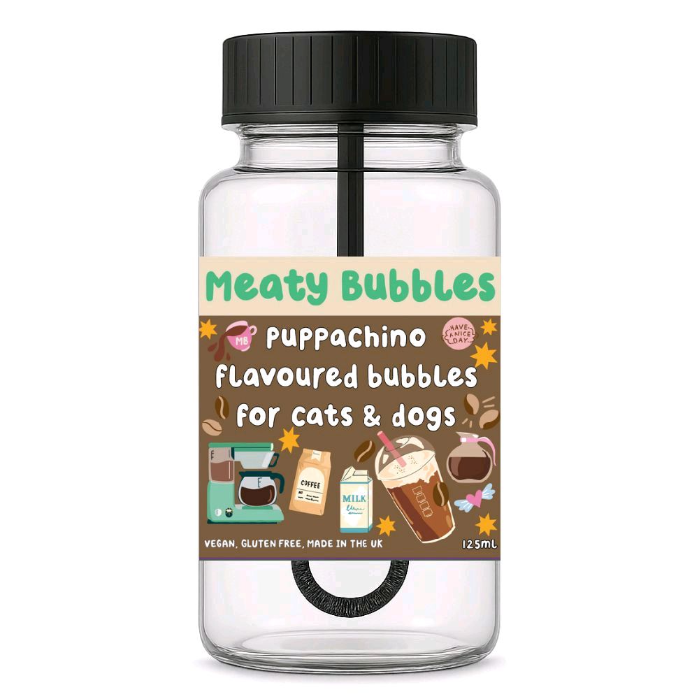 Meaty Licks Flavoured Bubbles for Cats & Dogs 125ml