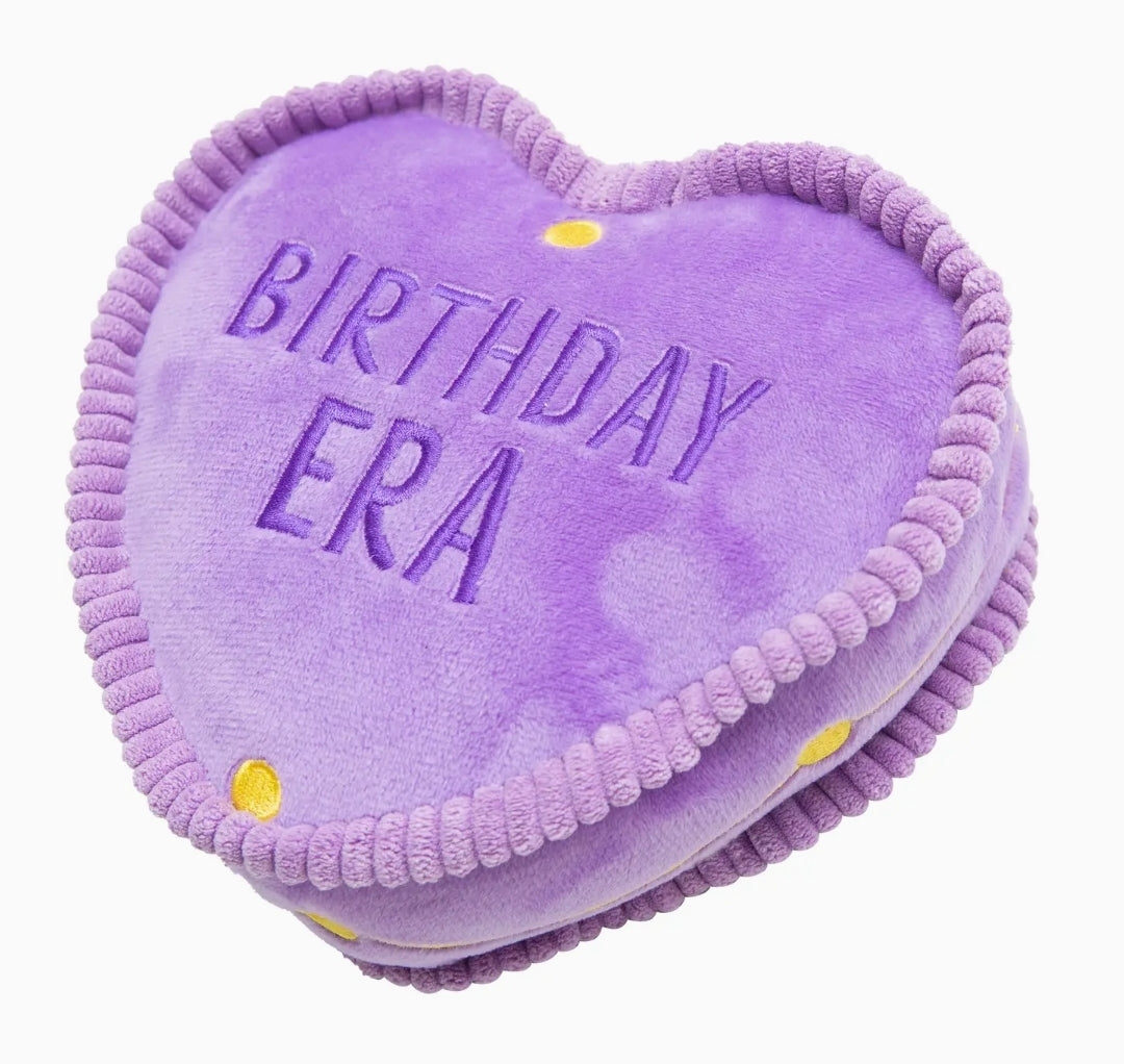 COMING SOON Dog Toy SnugArooz Birthday Era & Piece of Cake
