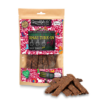 Green & Wilds Dog Treats Christmas Collection